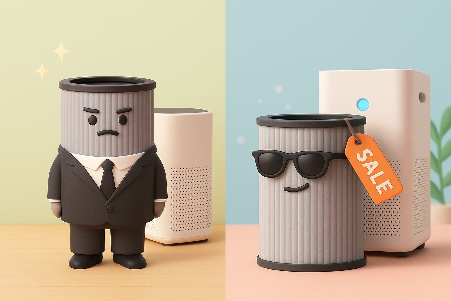 삼성 공기청정기 블루스카이 3100 호환 필터 vs 정품 필터, 상황별 추천