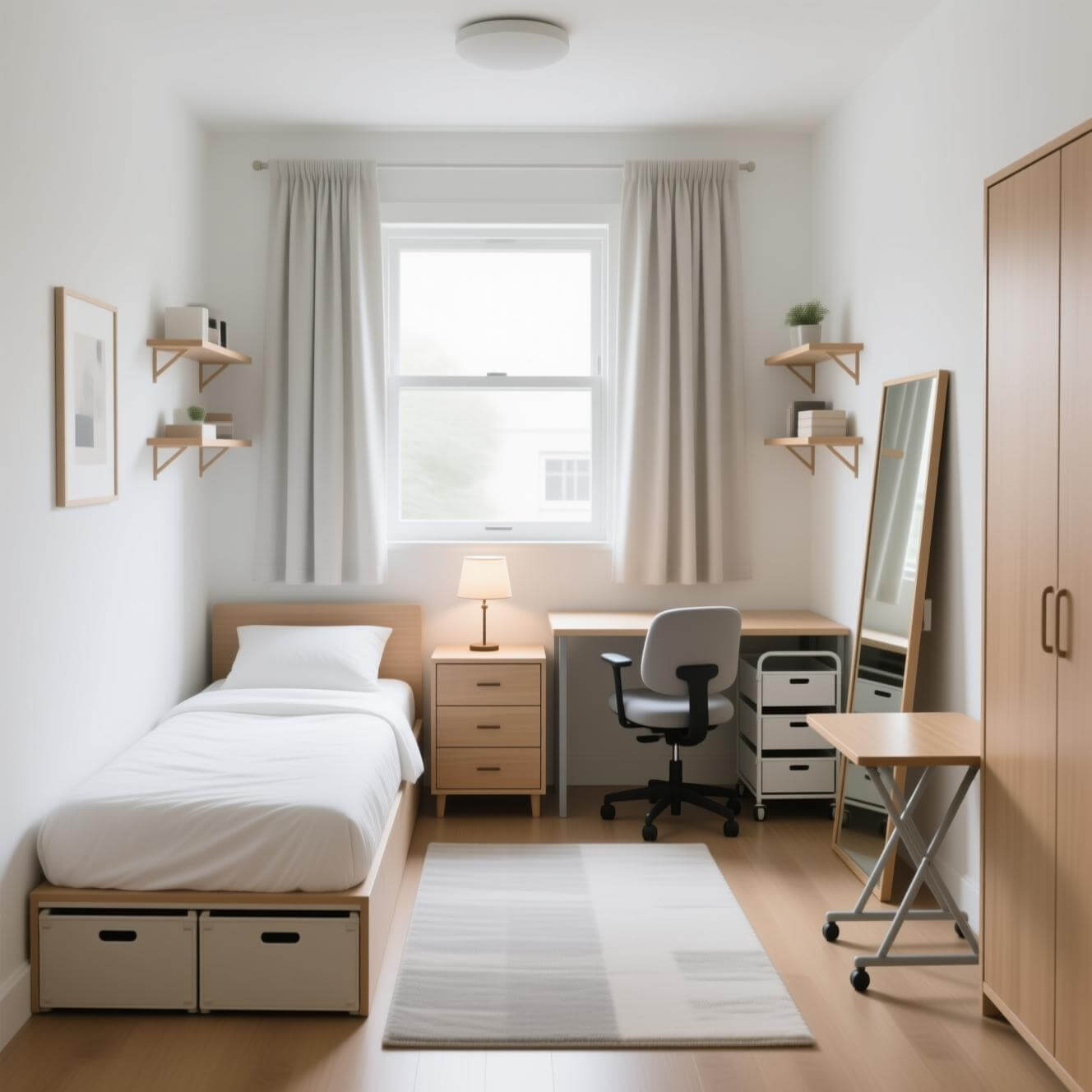 좁은 방도 넓게 쓰는 구조 설계법