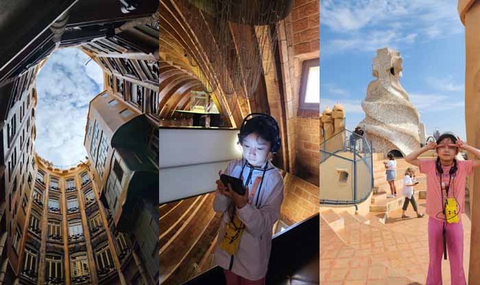 지루할 틈 없는 까사밀라 현관에서터서 옥상까지