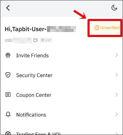 인증 상태를 확인하는 버튼을 가리키고 있다.