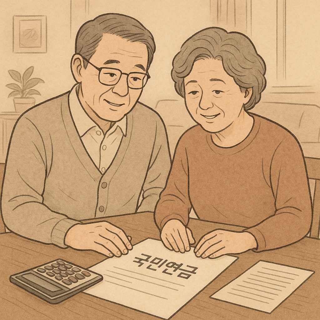 부부가 함께 받는 국민연금, 금액은 어떻게 계산될까? (맞벌이&middot;전업주부 가구별 시뮬레이션 포함)