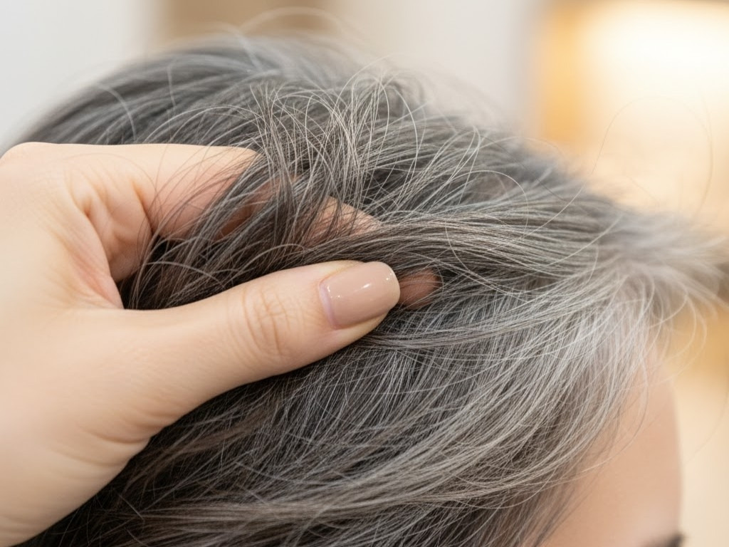 ▲ 갑자기 늘어난 흰머리, 단순 노화일까? 새치 원인부터 검은 머리 유지 비결까지 (사진 : 서울신문)