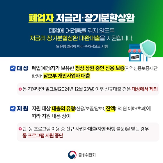 소상공인 채무조정 : 신청 전 서류 & 절차, 지원확대까지