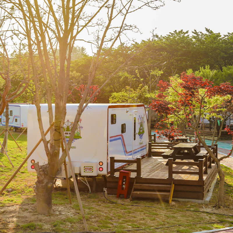 광주패밀리랜드 카라반캠핑장 소개