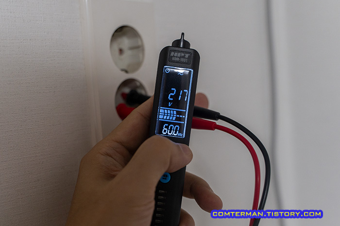 HPT HDM-1001 교류 전압 주파수 측정