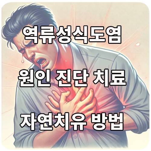 역류성식도염 원인, 진단, 치료 방법