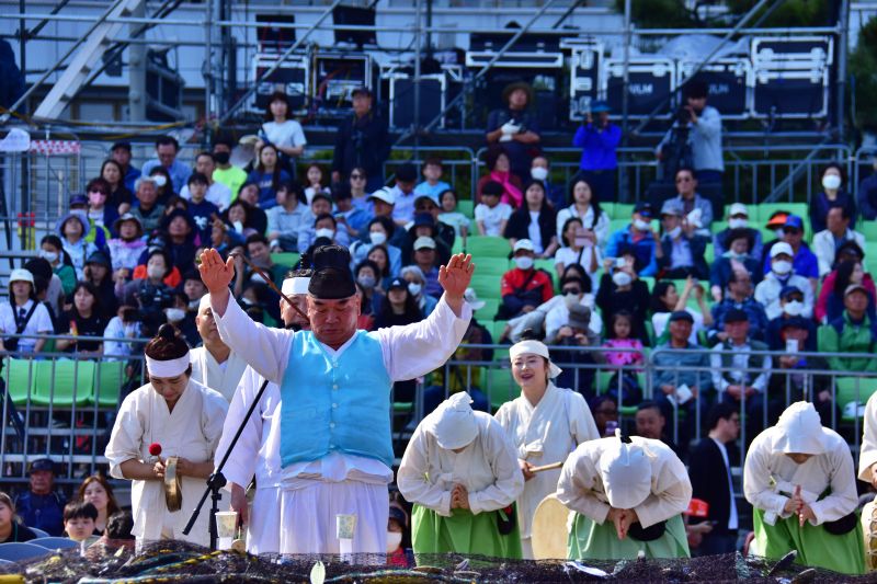 광안리 어방축제 풍경
