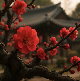 매화 꽃말 고결함과 인내를 상징하며 문학과 예술에서 사랑받는 의미