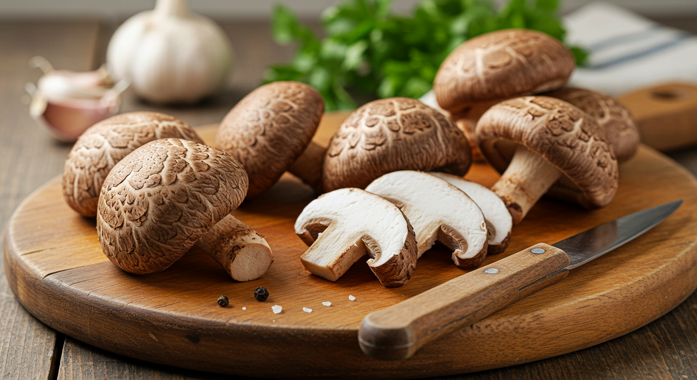 나쁜 콜레스테롤 낮추는 데 도움되는 채소 - 표고버섯