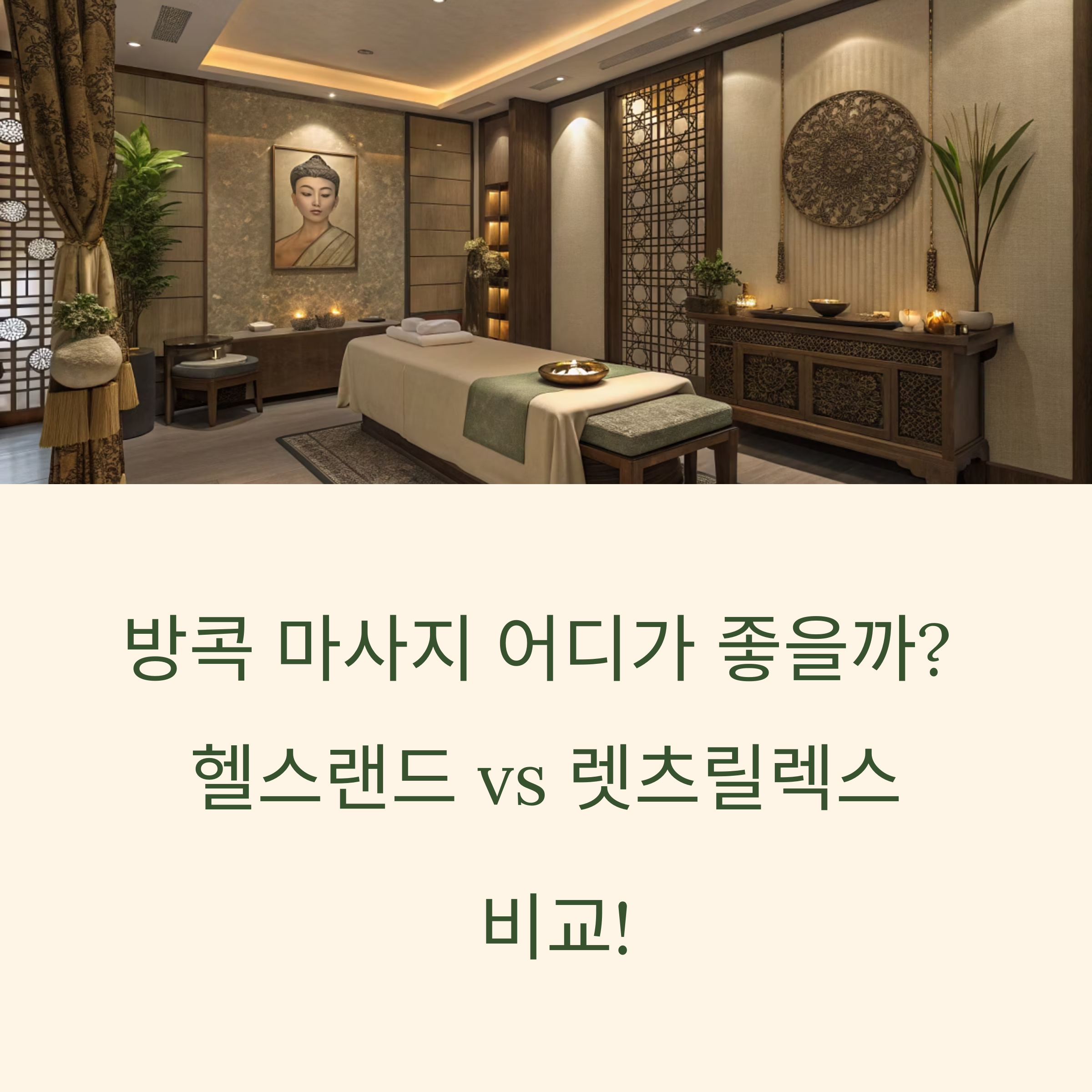 헬스랜드 vs 렛츠릴렉스 리얼 후기 비교
