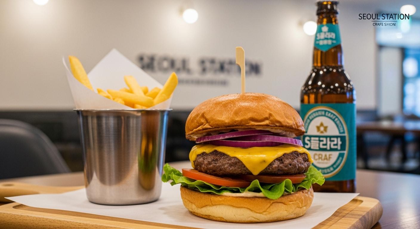 서울역 햄버거 추천