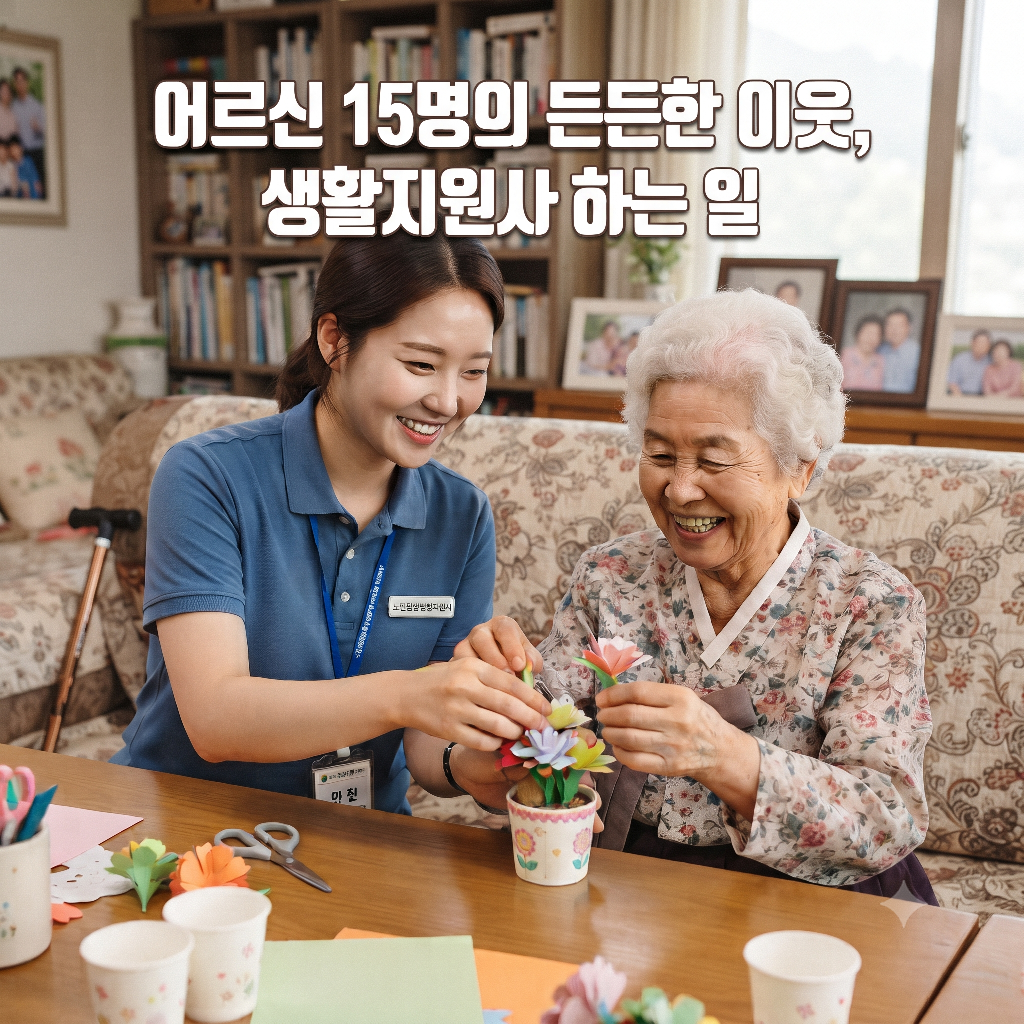 오후 3시 퇴근하는 정부 일자리? 노인돌봄생활지원사 급여·자격 총정리