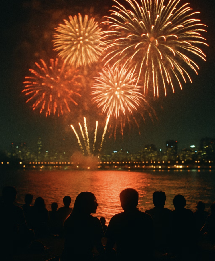 1. 강 건너 최고의 관람석, 이촌 한강공원