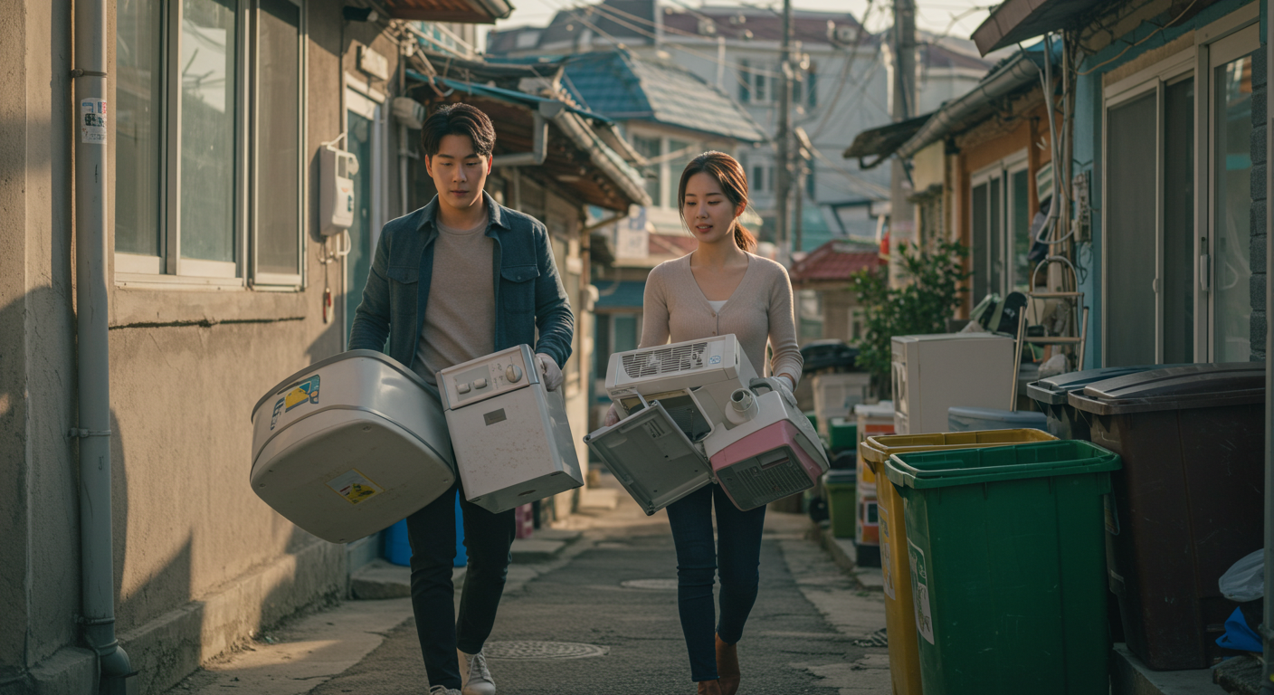 소형 가전제품 버리는 방법