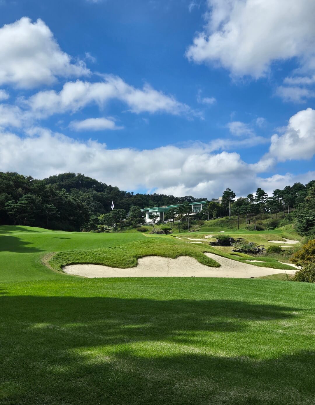 사우스스프링스CC 벙커전경