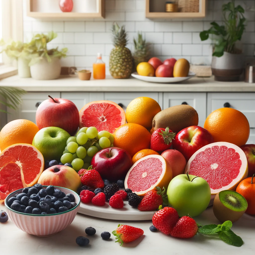 다이어트에 좋은 과일에 관한 사진