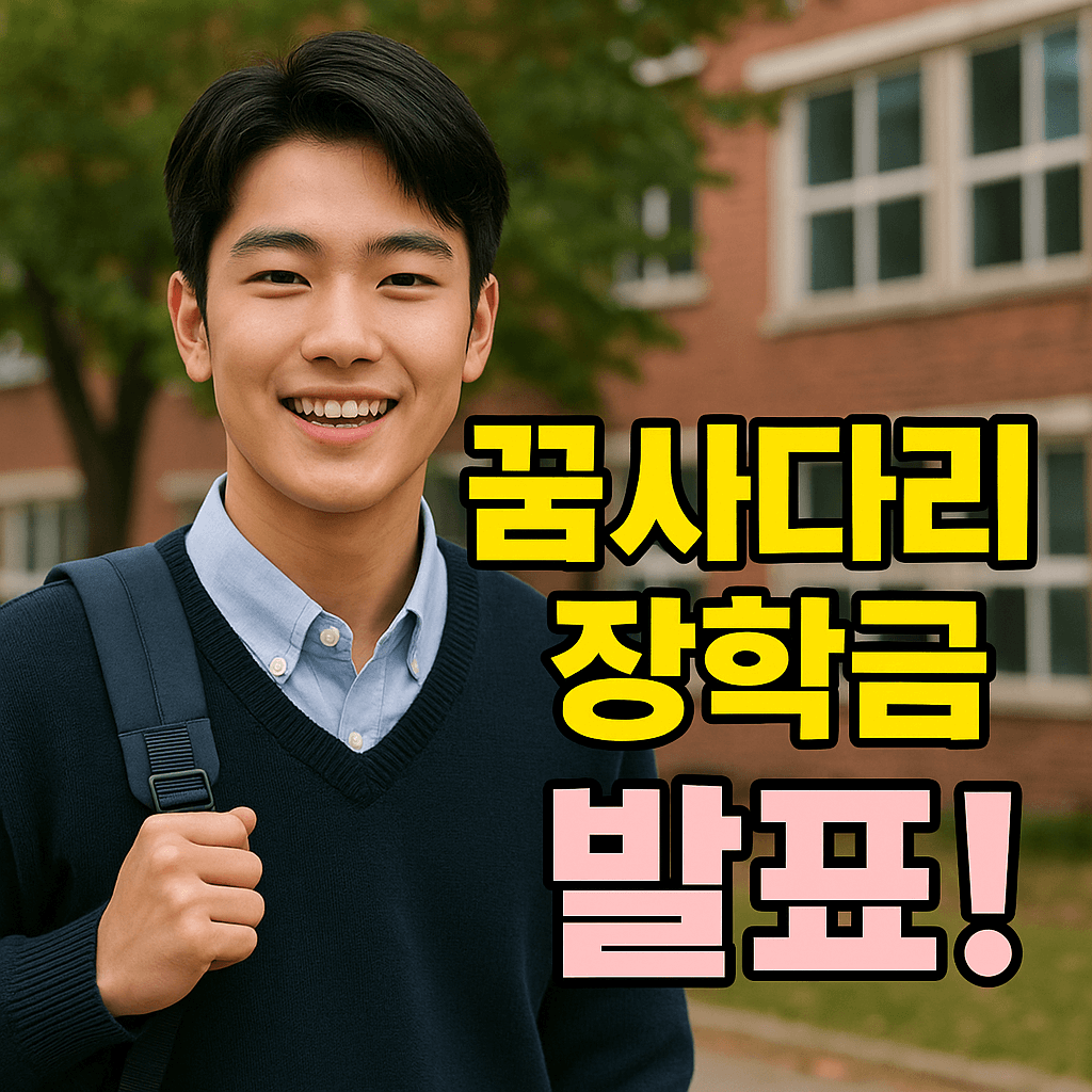 꿈사다리 장학금 발표