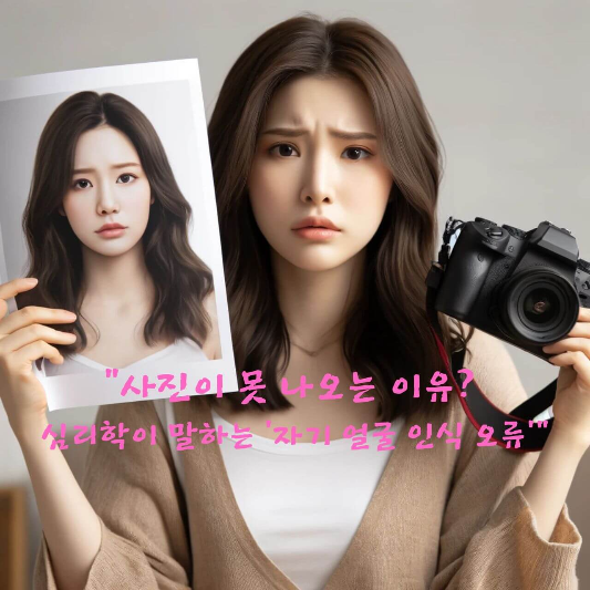 사진 속 내 얼굴

거울과 사진 차이

자아 인식 심리학

외모 자존감

인지 부조화

단순 노출 효과

자기 인식 오류

심리학 블로그

사진이 어색한 이유

사회적 자아