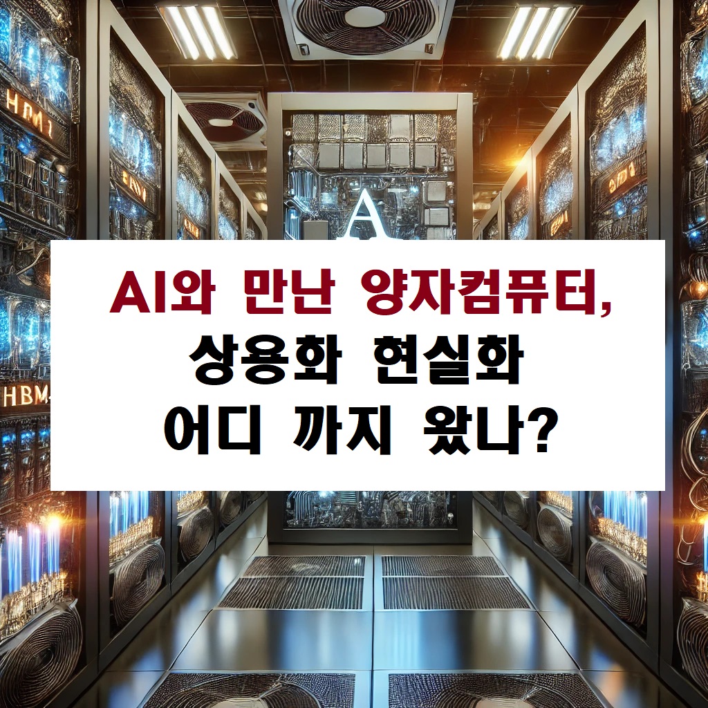 AI와 만난 양자컴퓨터, 상용화 현실화 어디 까지 왔나?