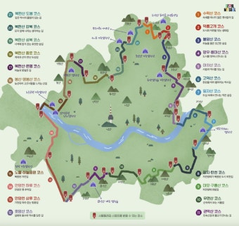 서울 둘레길 코스 정리 완벽가이드