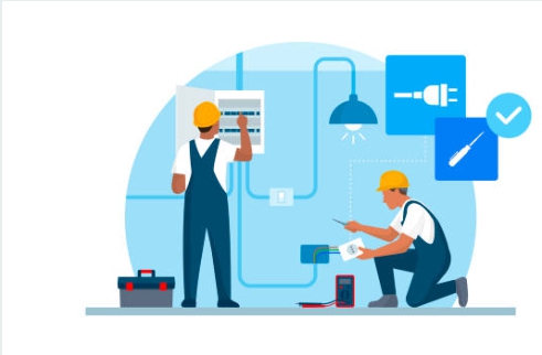 전기기능사 자격증 덕분에 일하며 고수익을 내고 있는 모습