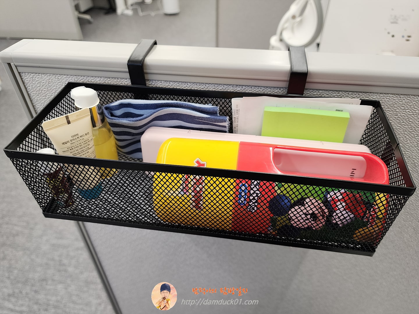 노바리빙 오피스 파티션 선반 블랙