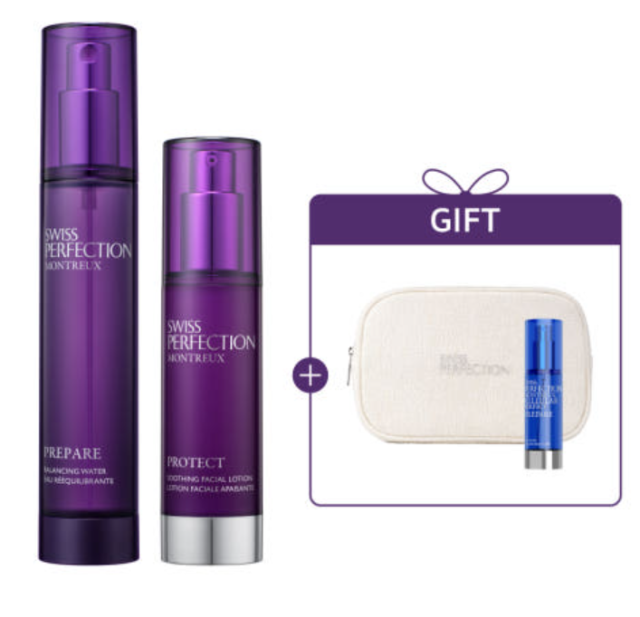 스위스 퍼펙션 밸런싱 워터 &amp; 수딩 훼이셜 로션