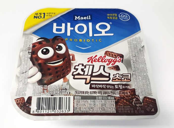 매일유업 바이오 첵스 초코 제품 사진