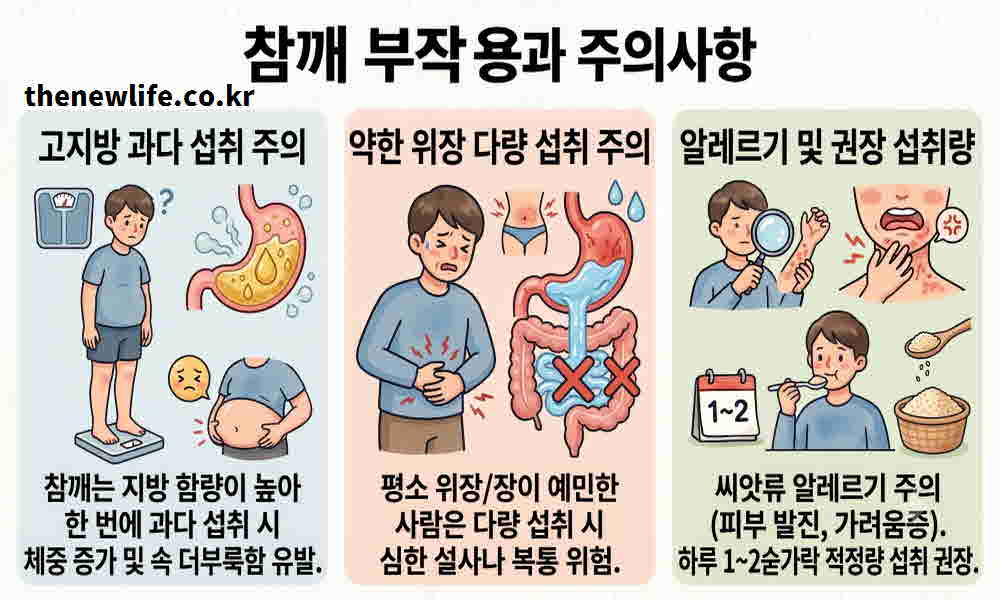 참깨 효능 부작용