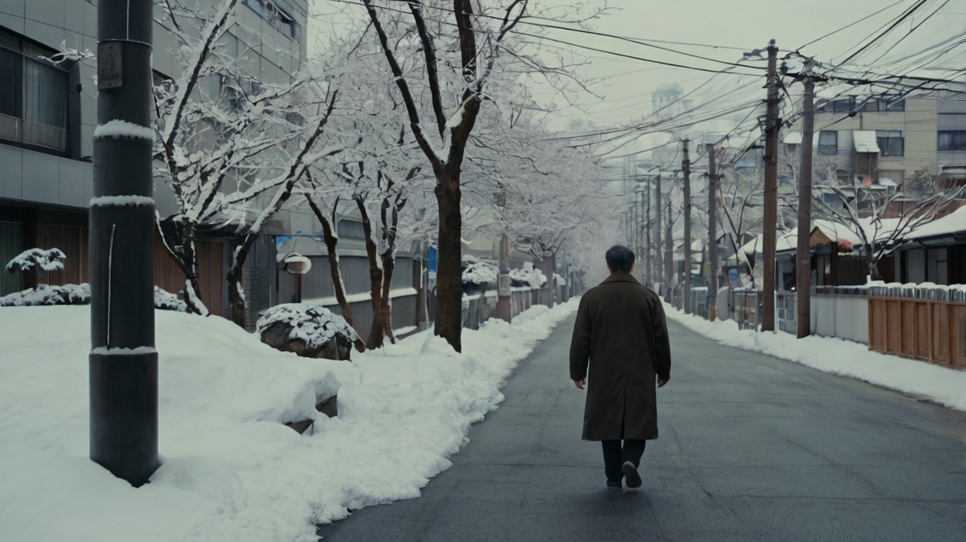 50대 남성 겨울여행 참고 사진