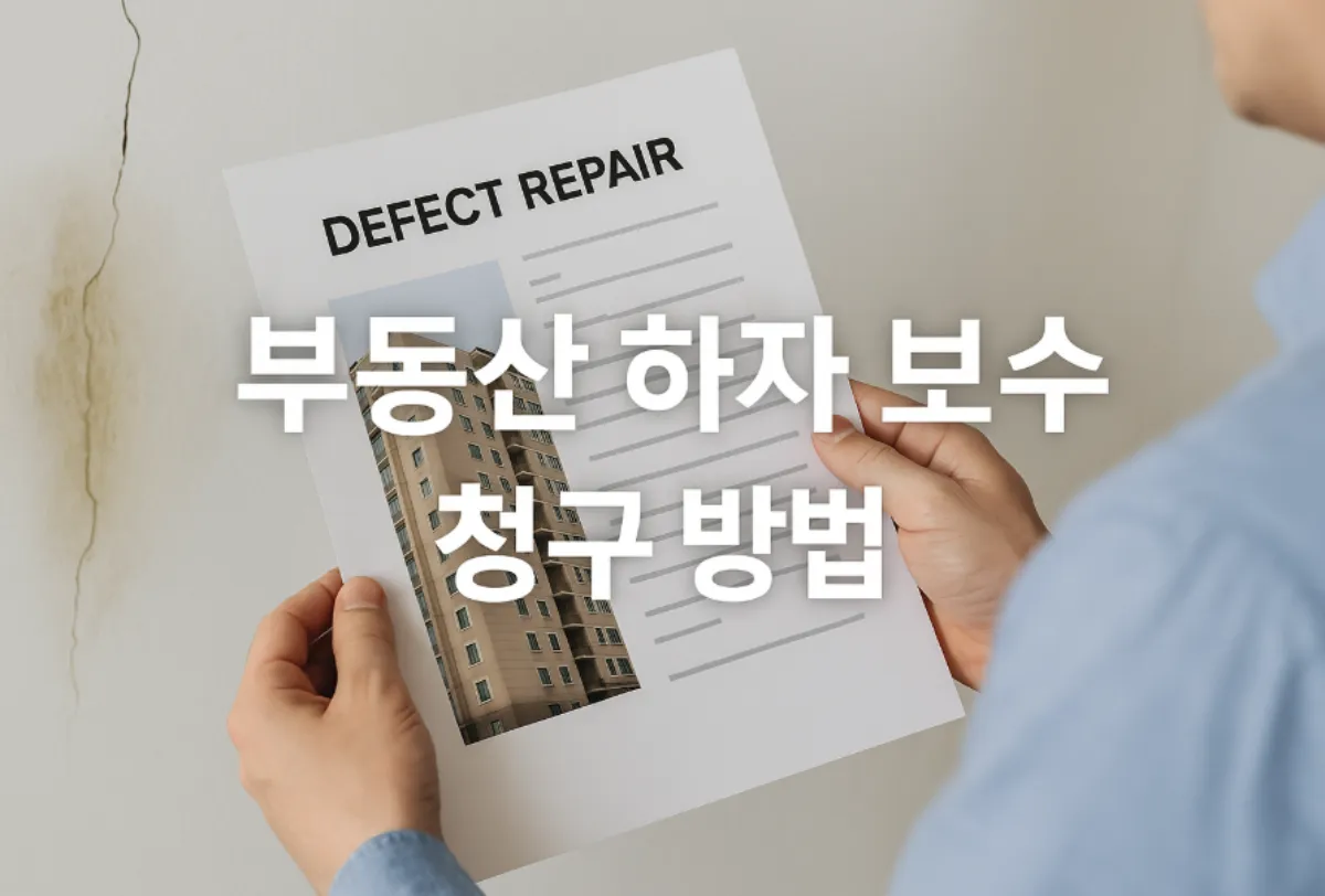 부동산 하자 보수 청구 방법