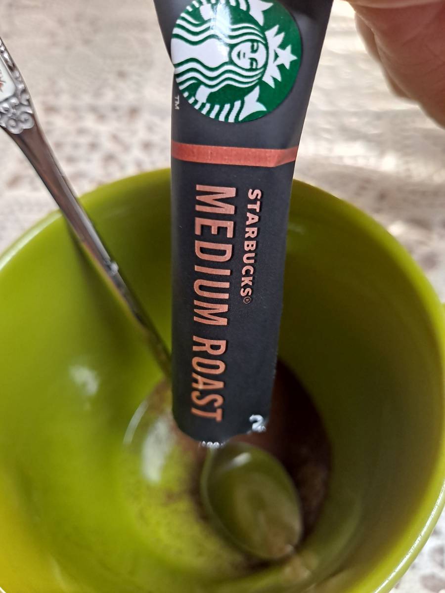 스타벅스 스틱커피 첫 시음