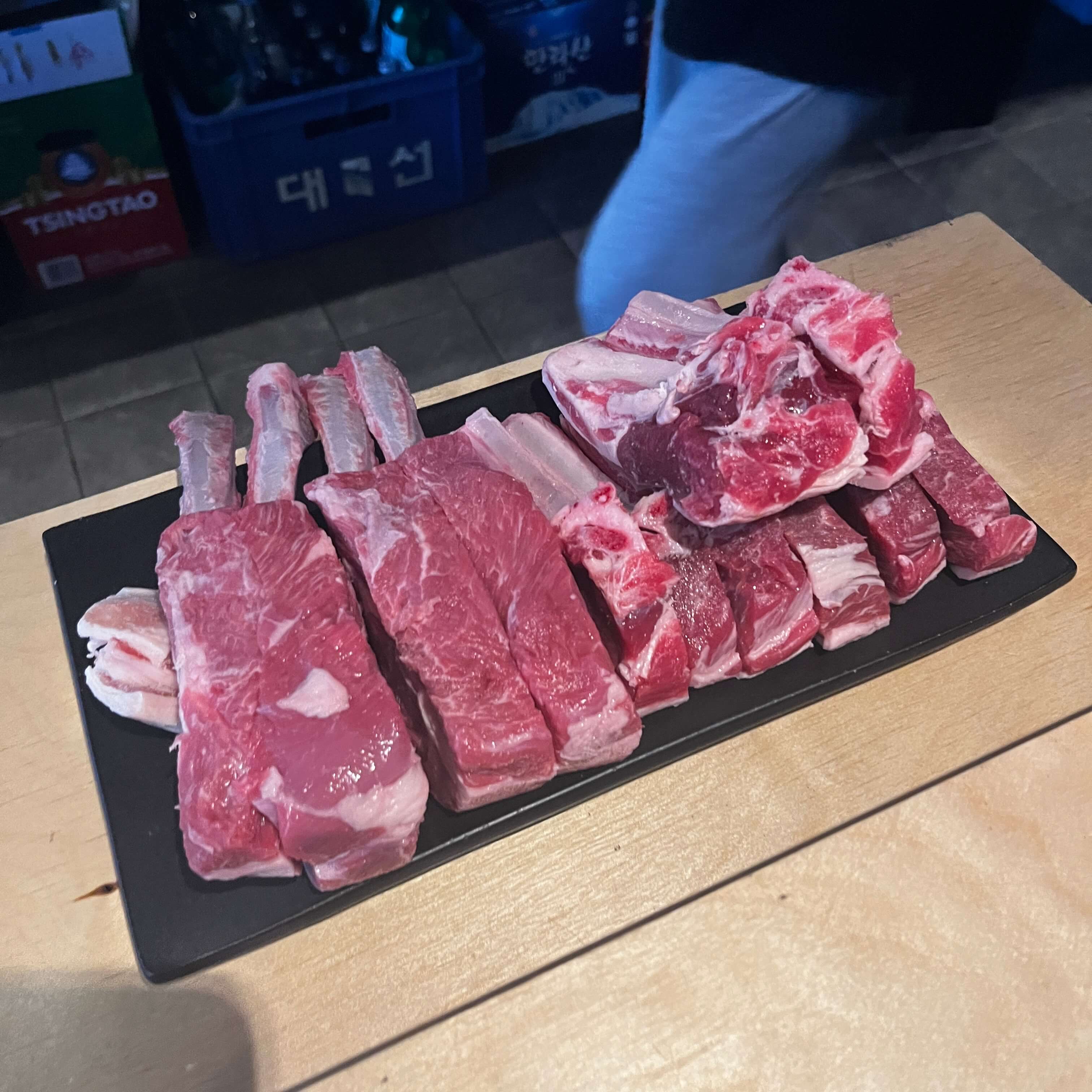 프렌치 랙과 양갈비