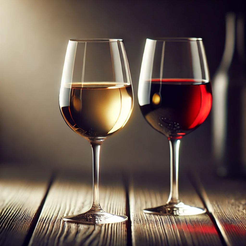 화이트 와인 레드와인 차이점