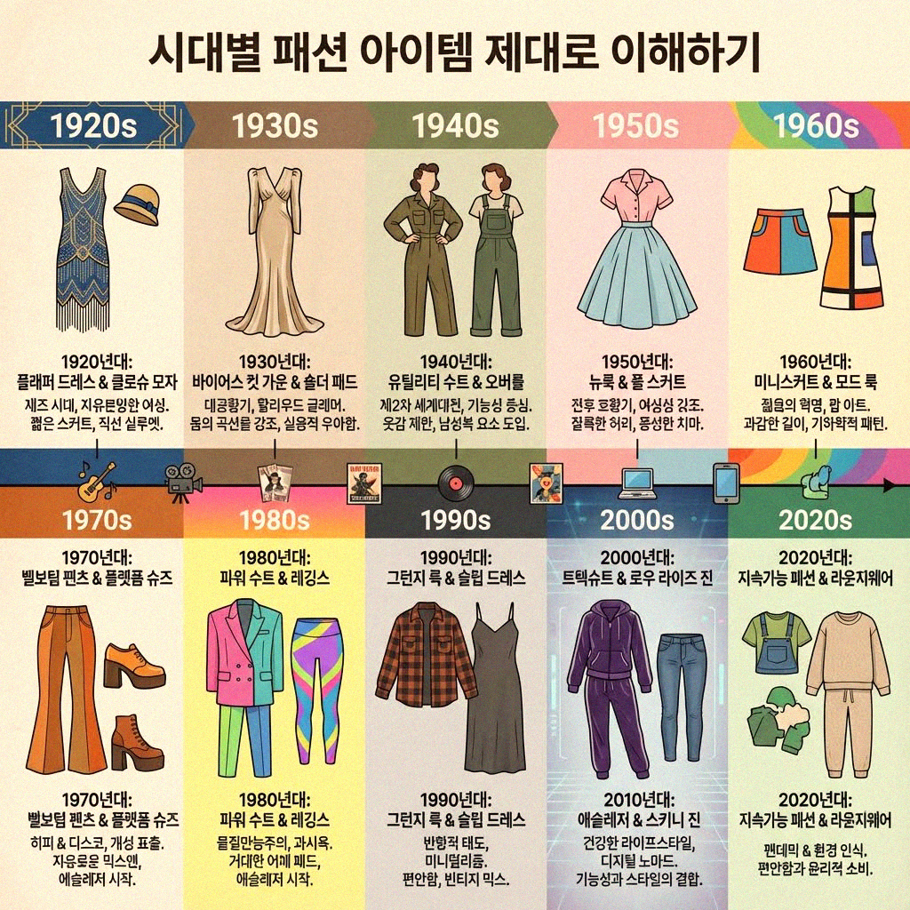 시간을 담은 매력적인 레트로 스타일 연출 비법