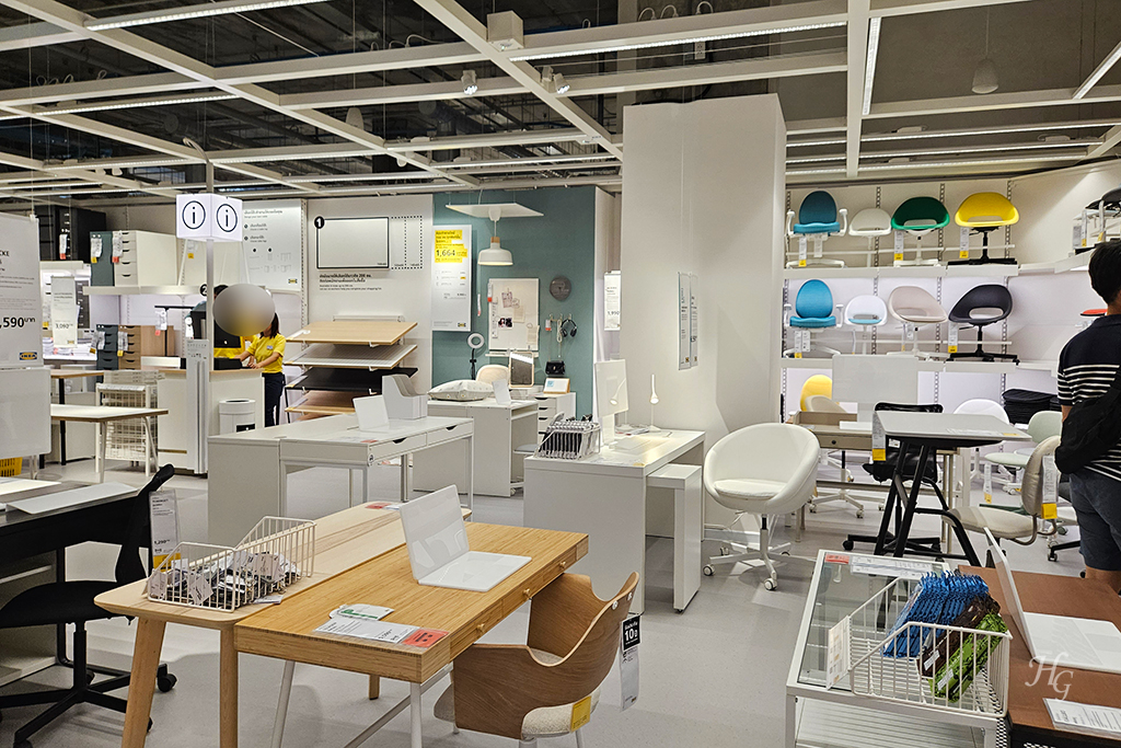 태국 방콕 이케아 수쿰빗점 IKEA Sukhumvit 책상, 의자 등