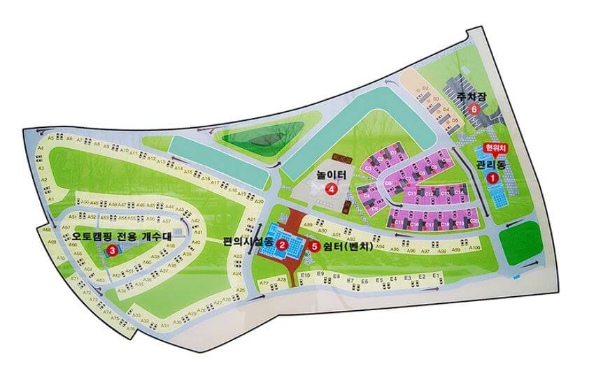 연천재인폭포오토캠핑장 부대시설