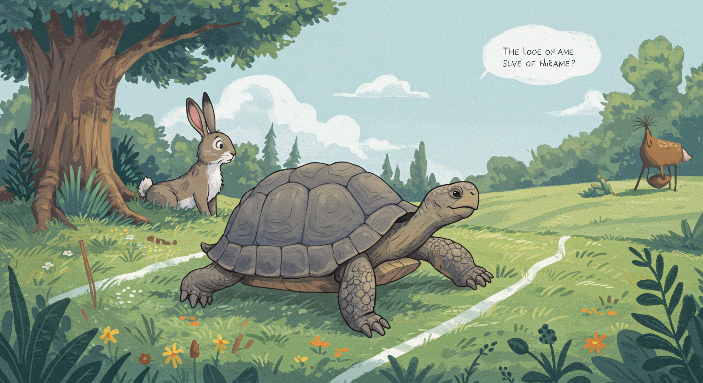 이솝 우화 명작: 토끼와 거북이 동화 줄거리와 숨겨진 교훈