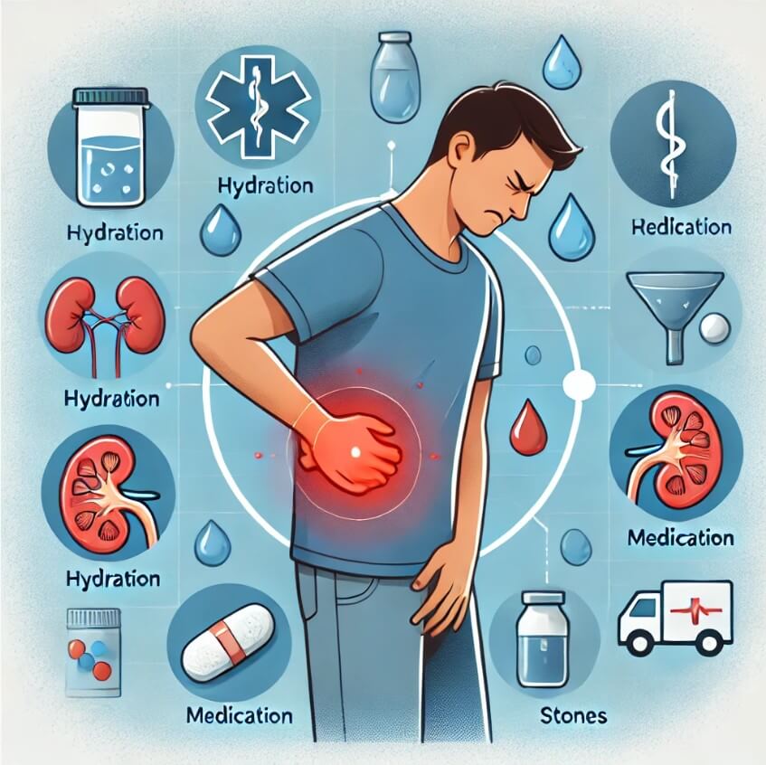 신장결석 관련 사진