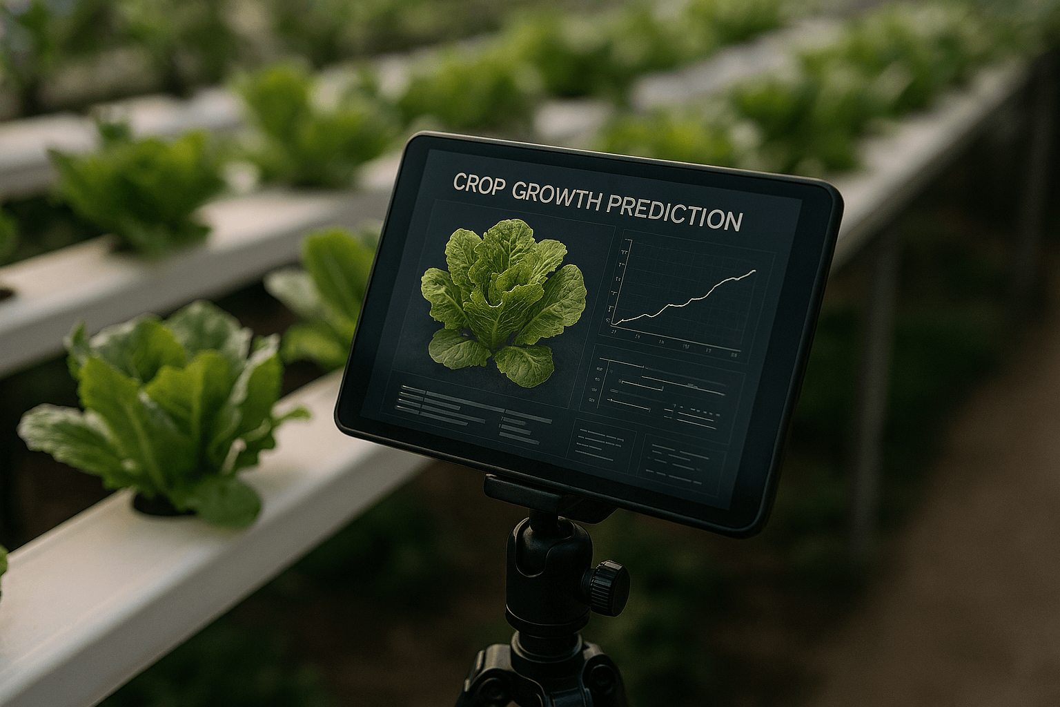 AI 기반 도심 작물 성장 예측 모델의 구조와 활용