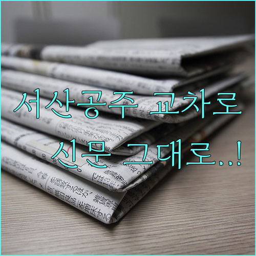 서산공주교차로 신문 그대로보기 활용법..