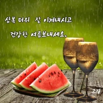 여름 인사말 예시 모음 이모티콘_33
