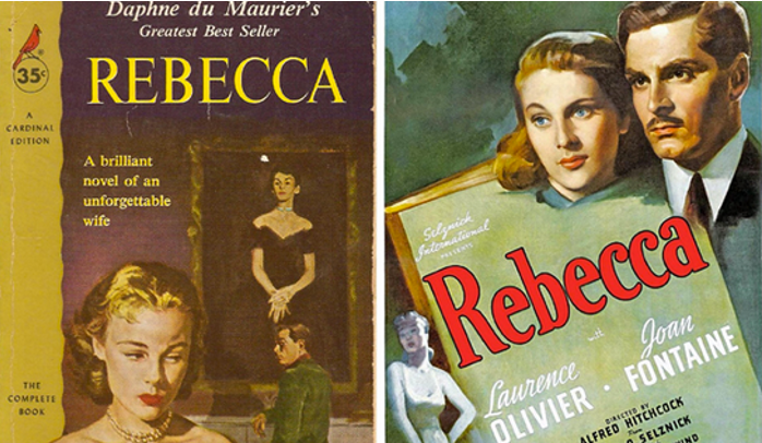 (좌) 대프니 듀 모리에 소설 (우) 알프레드 히치콕 영화