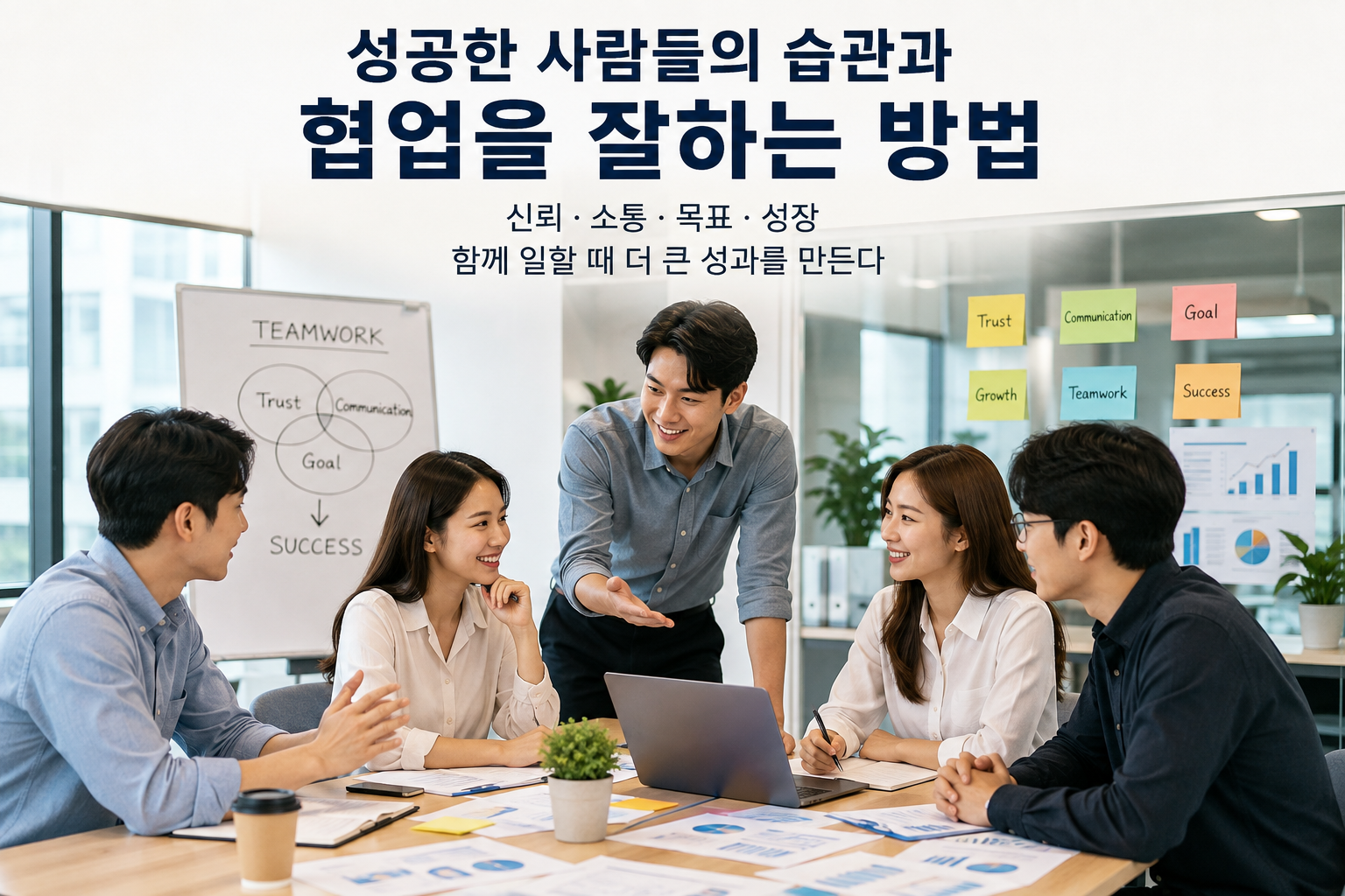 성공한 사람들의 습관과 협업을 잘하는 방법