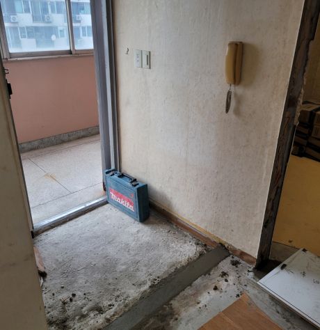 아파트 수리 철거 과정