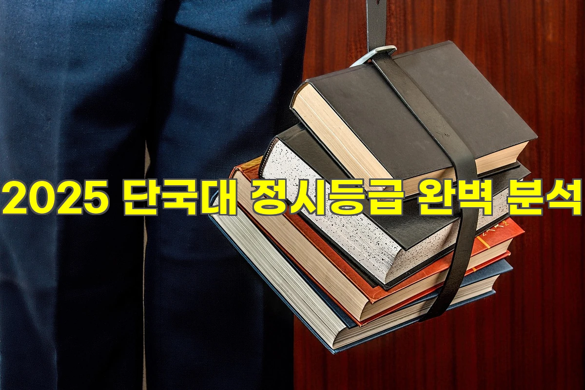2025 단국대 정시등급 완벽 분석