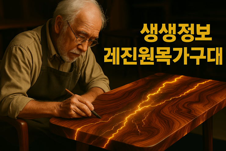 생생정보 레진원목가구대가 썸네일