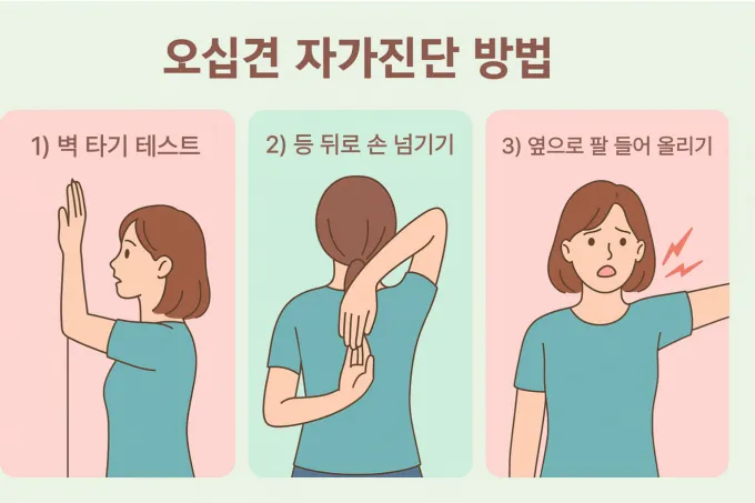 오십견 자가진단