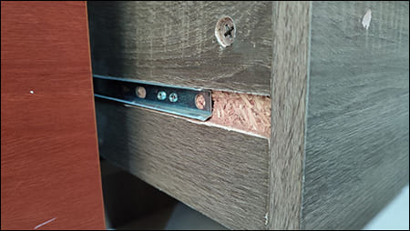 레일 위치 맞추기