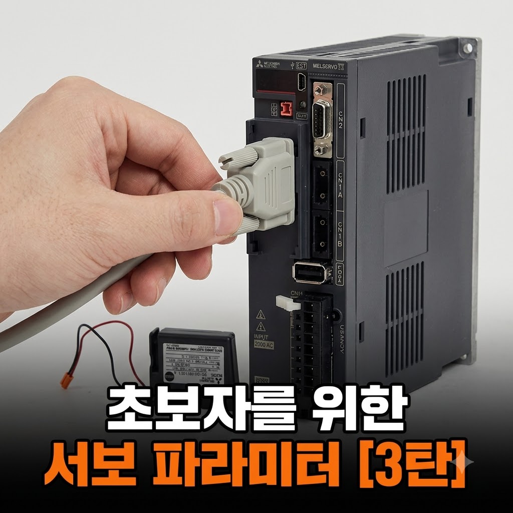 미쓰비시서보 #서보파라미터 #MRConfigurator2 #서보통신설정 #파라미터백업 #자동화설비보전 #설비셋업 #초보엔지니어